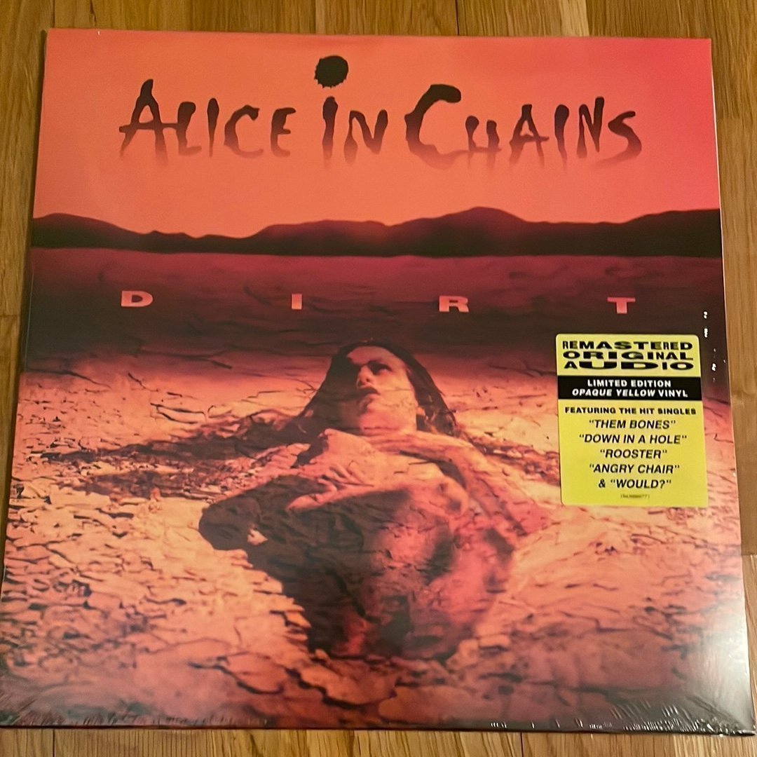 Alice In Chains – Dirt – Limited Edition Yellow 2xVinyl – 2022 – EU – NY