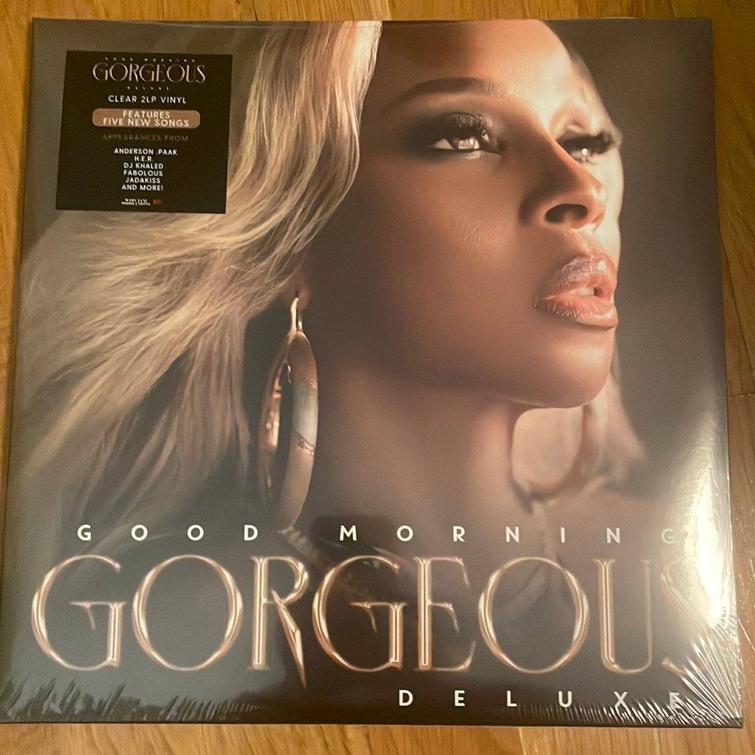 Mary J. Blige – Good Morning Gorgeous – 2xClear Vinyl – Deluxe – 2022 – NY