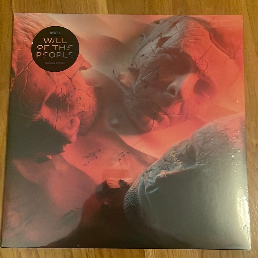 Muse – Will of the People – Svart Vinyl LP – 2022 – NY!