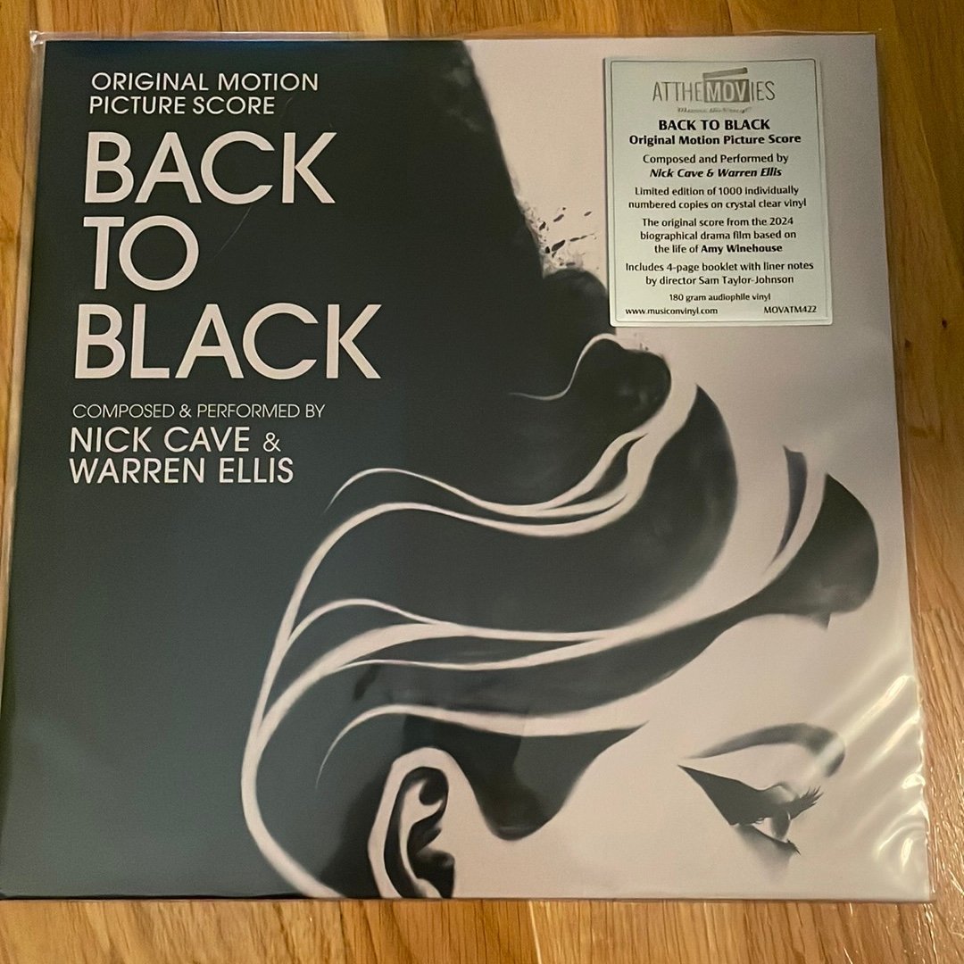 Nick Cave & Warren Ellis – Back To Black – Crystal Clear – Music On Vinyl – NY!