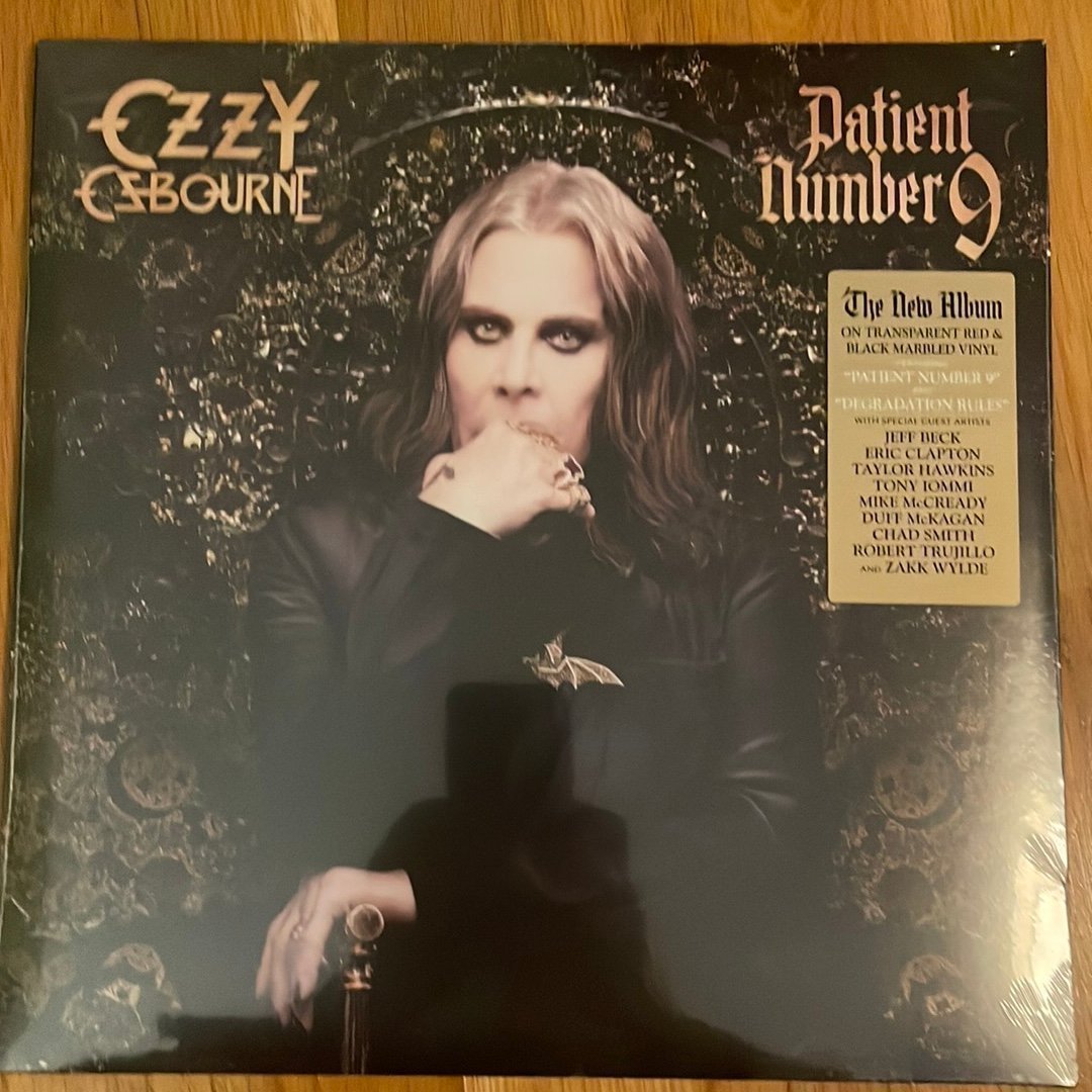 Ozzy Osbourne – Patient Number 9 – 2xVinyl – Färgade vinyler – 2022 – NY!