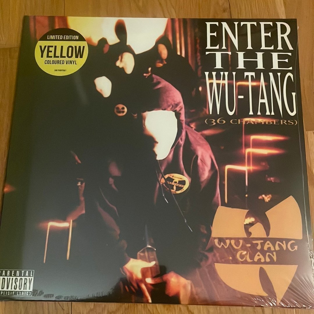 Wu-Tang Clan – Enter the Wu-Tang (36 Chambers) – Gul Vinyl LP – NY