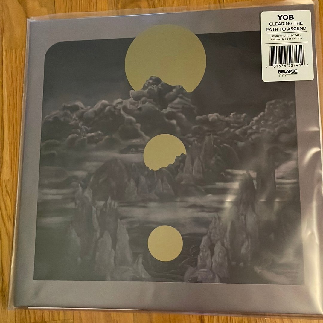 YOB – Clearing the Path to Ascend – Golden Nugget Edt 2xLP Vinyl – 2023 – NY!