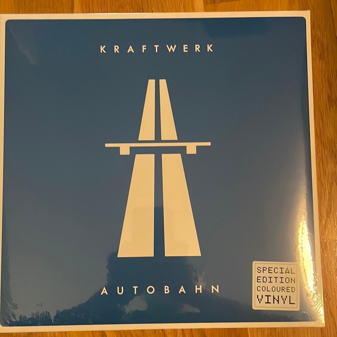 Kraftwerk – Autobahn – Limited – Remastered – Blå vinyl LP – 2020 – EU – NY!