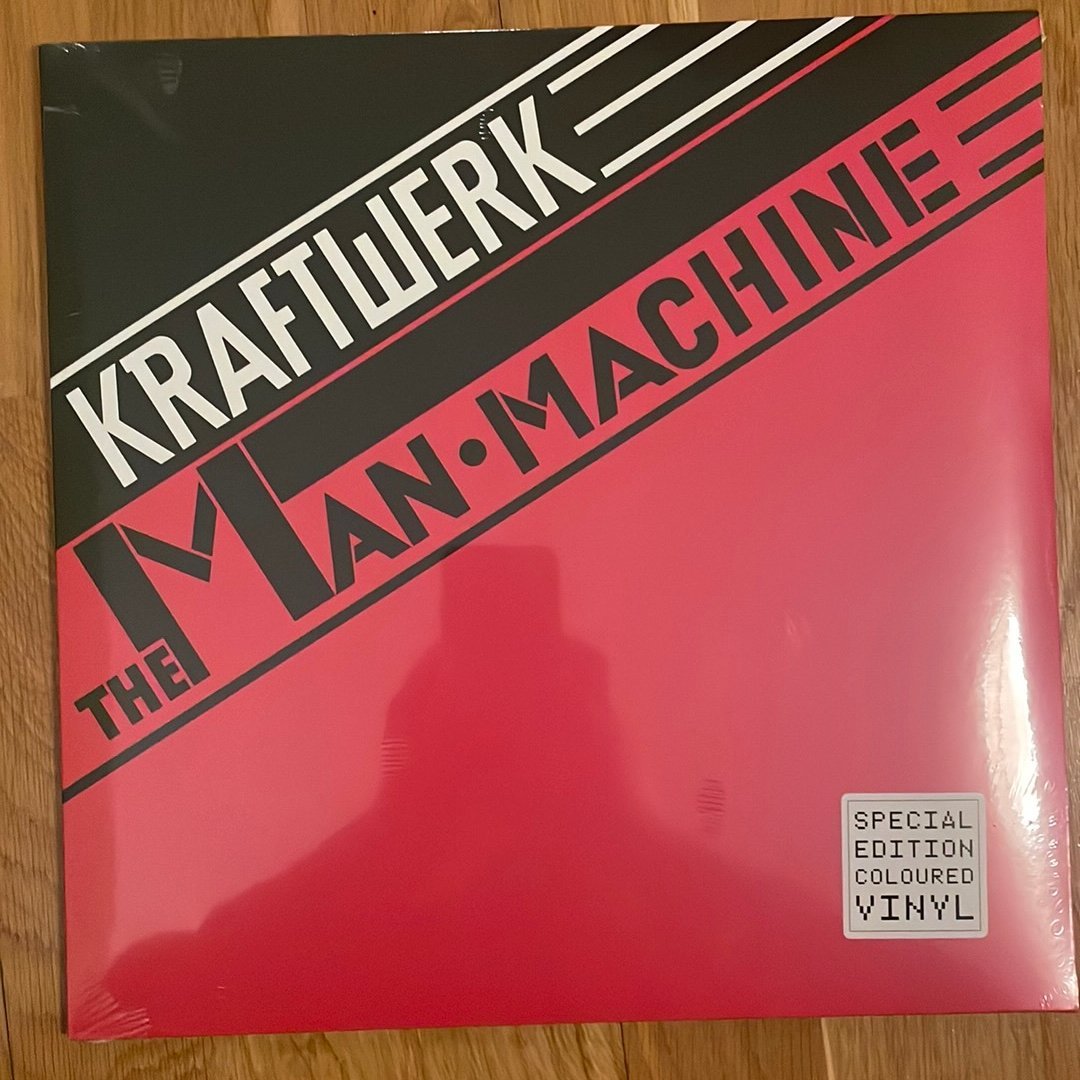 Kraftwerk – The Man-Machine – Special Edition Coloured Vinyl LP – 2020 – EU – NY