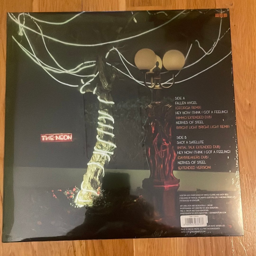 Erasure – Fallen Angel – Limited Edition Neon Orange Vinyl & Mirror – 2020 – NY - Bild 3