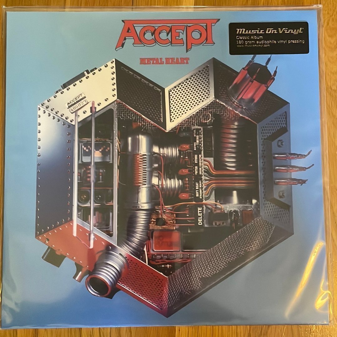 Accept – Metal Heart – Music On Vinyl – 2019 – EU – NY
