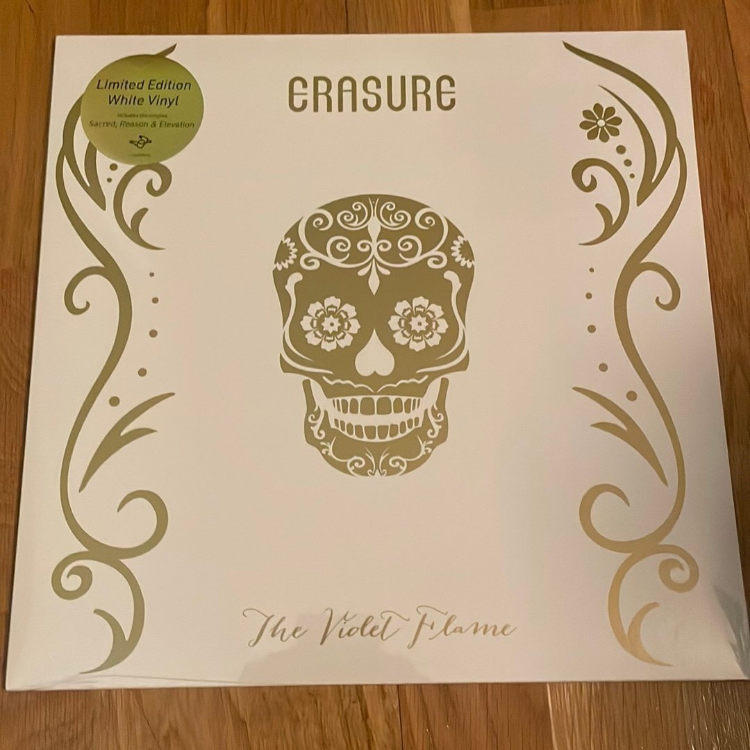 Erasure – The Violet Flame – Limited Edition White Vinyl LP – 2024 – NY!