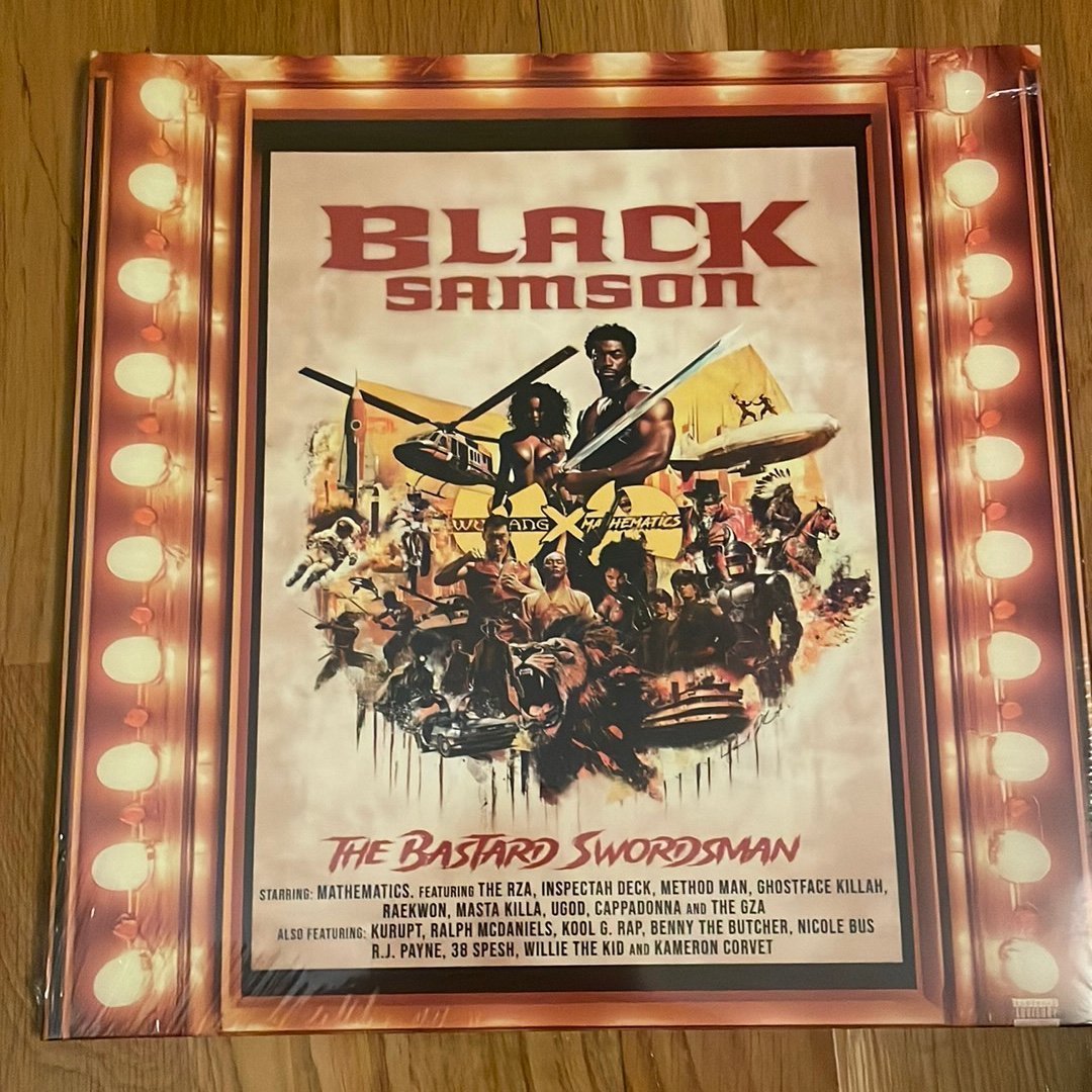 Wu-Tang X Mathematics – Black Samson, The Bastard Swordsman – Vinyl LP – 2025 NY
