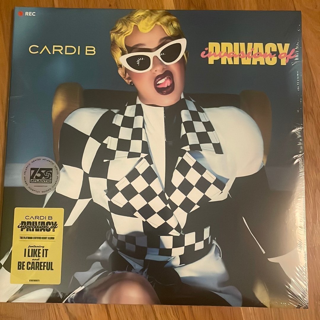 Cardi B – Invasion of Privacy – Limited Clear 2xVinyl – 2023 – EU&USA – NY!