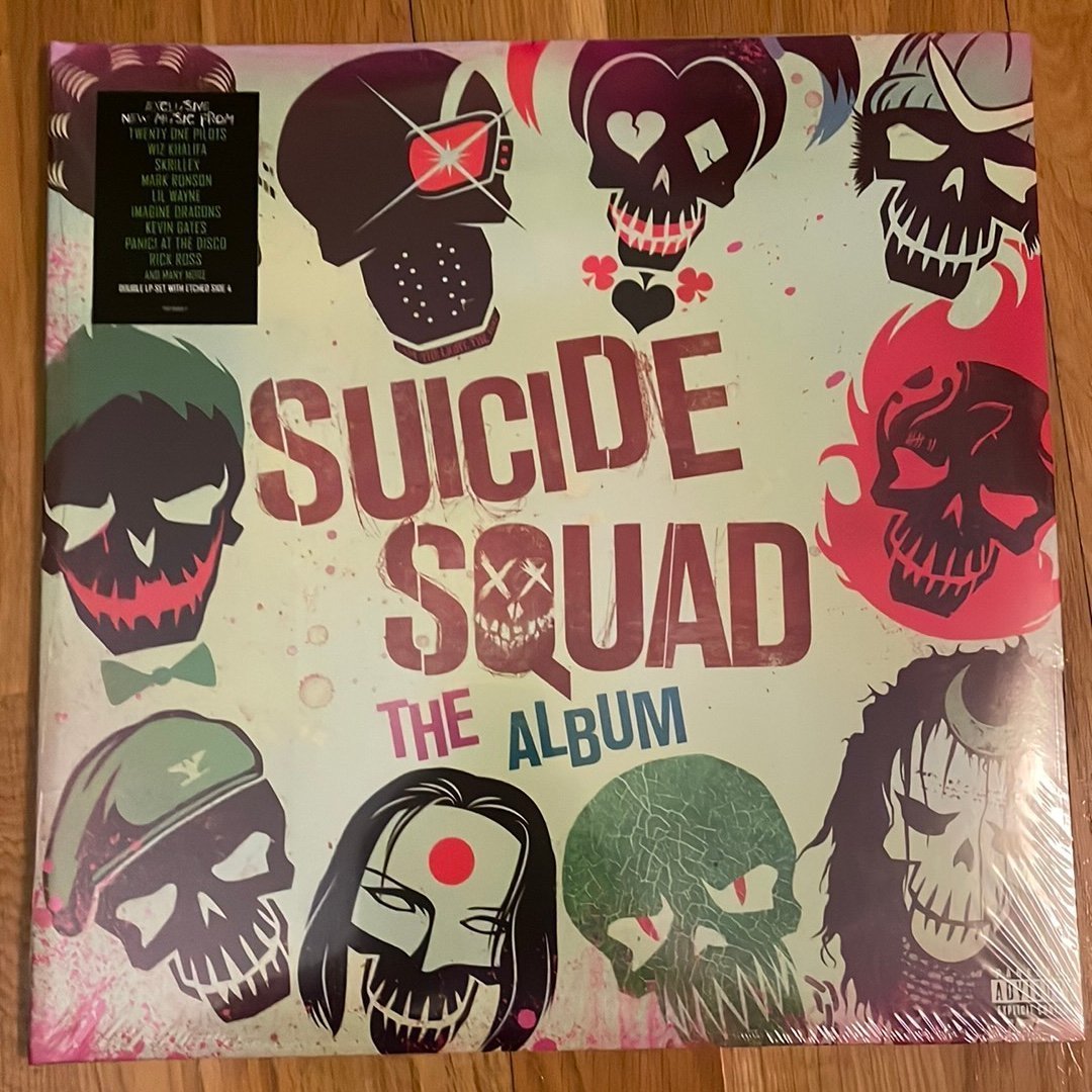 Various – Suicide Squad: The Album – Vinyl LP – Etched – 2016 – EU – NY!