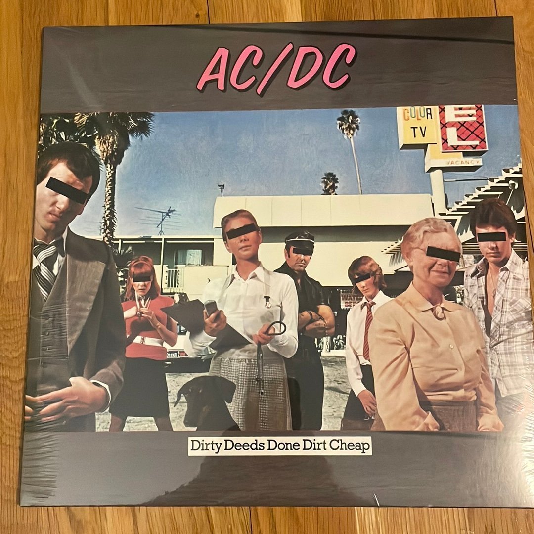 AC/DC – Dirty Deeds Done Dirt Cheap – Vinyl LP – 180g – 2009 – EU – NY!