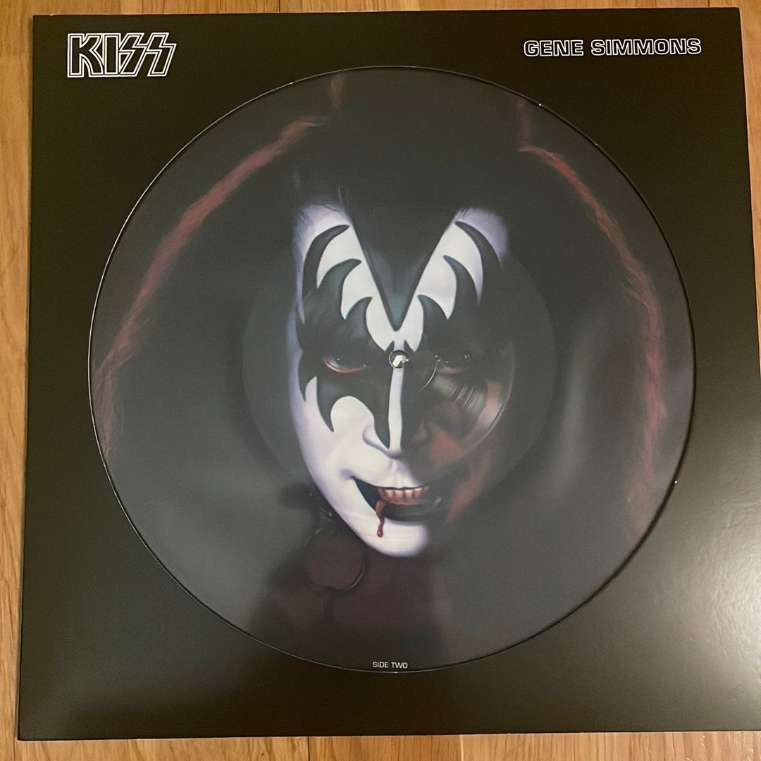 Kiss – Gene Simmons – Picture Disc Vinyl LP – LR113LPP – 2006 – Italien – NY!