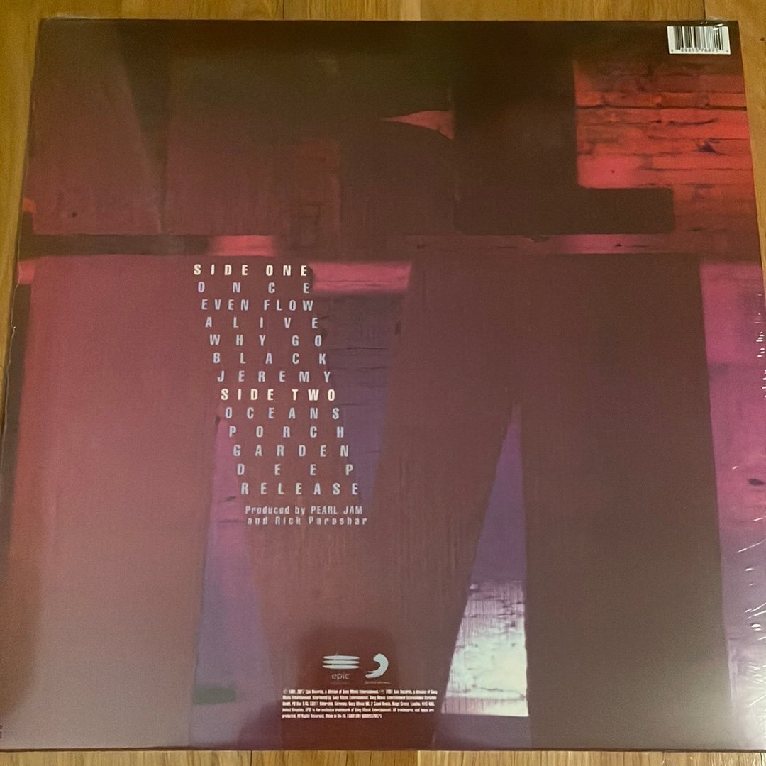 Pearl Jam – Ten – Vinyl LP – 2017 – EU – NY - Bild 2