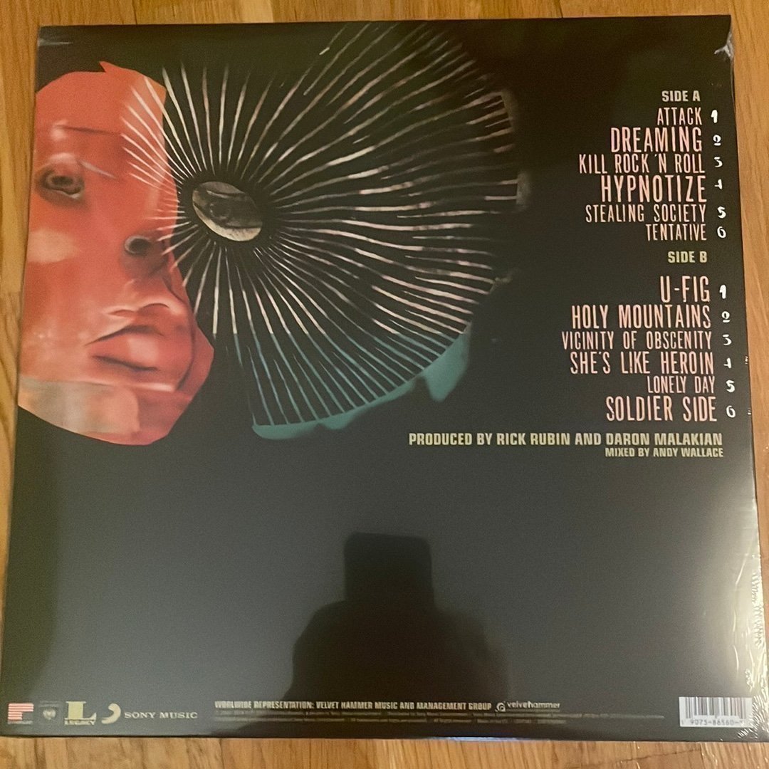 System of a Down – Hypnotize – Vinyl – 2018 – EU – NY - Bild 2