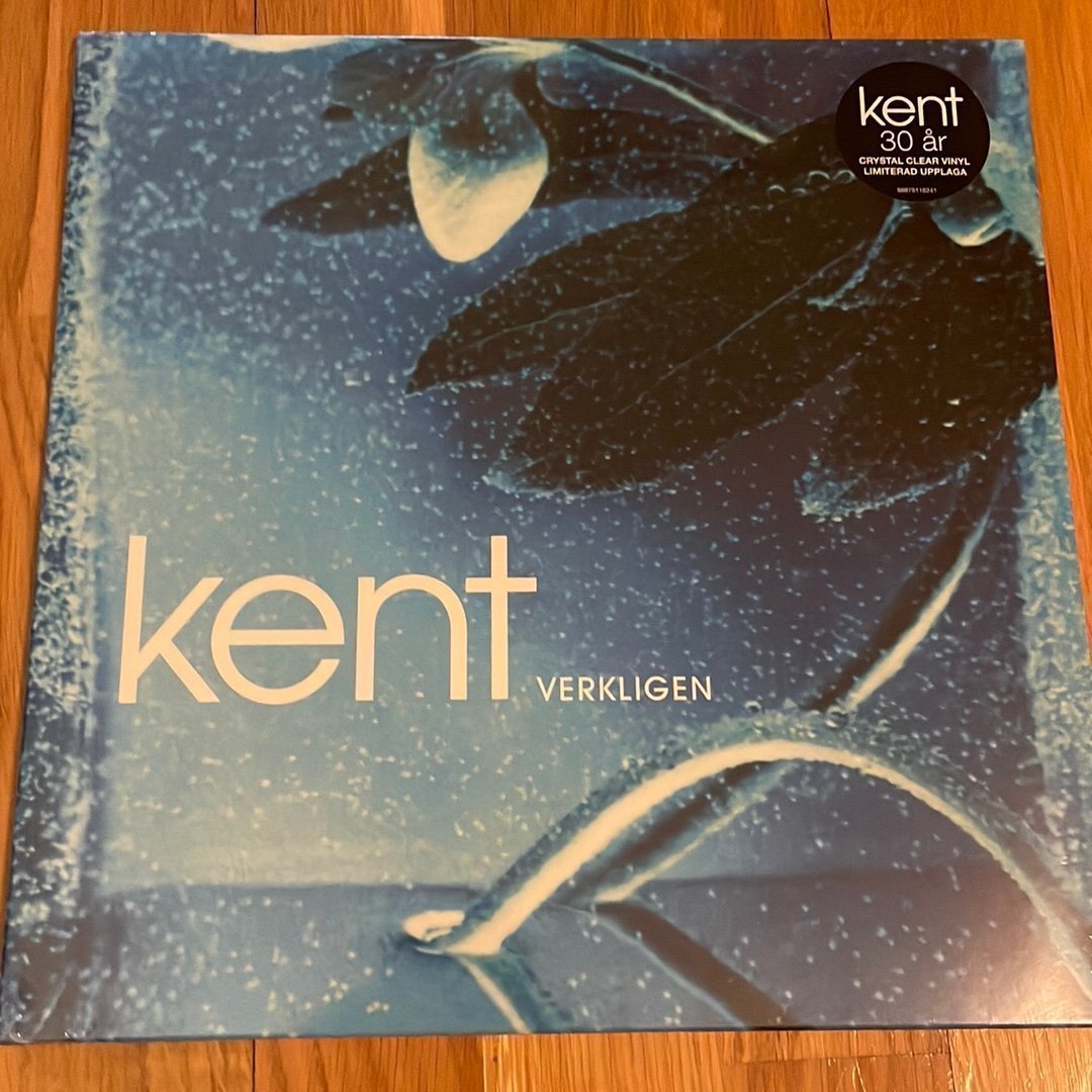 Kent – Verkligen – 30 år – Crystal Clear Vinyl LP – Limited Edition – 2025 – NY